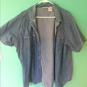 Old Short-sleeve Jean Jacket